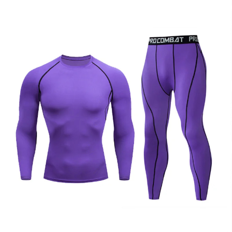 メンズコンプレッションスーツ タイト長袖Tシャツ+パンツスー - Compression Long Pant のレビューと価格