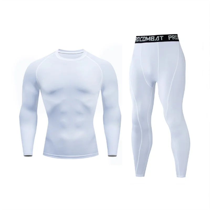 メンズコンプレッションスーツ タイト長袖Tシャツ+パンツスー - Compression Long Pant のレビューと価格